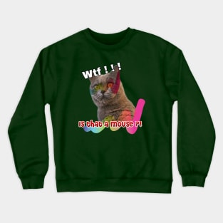 Cat Hunter Crewneck Sweatshirt